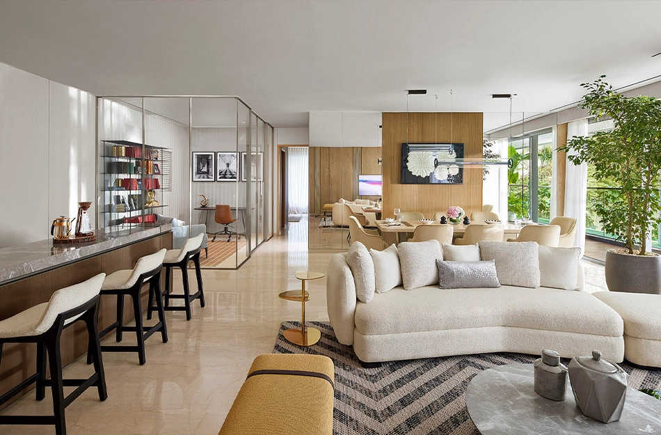Oberoi Sky City Borivali - Living Room