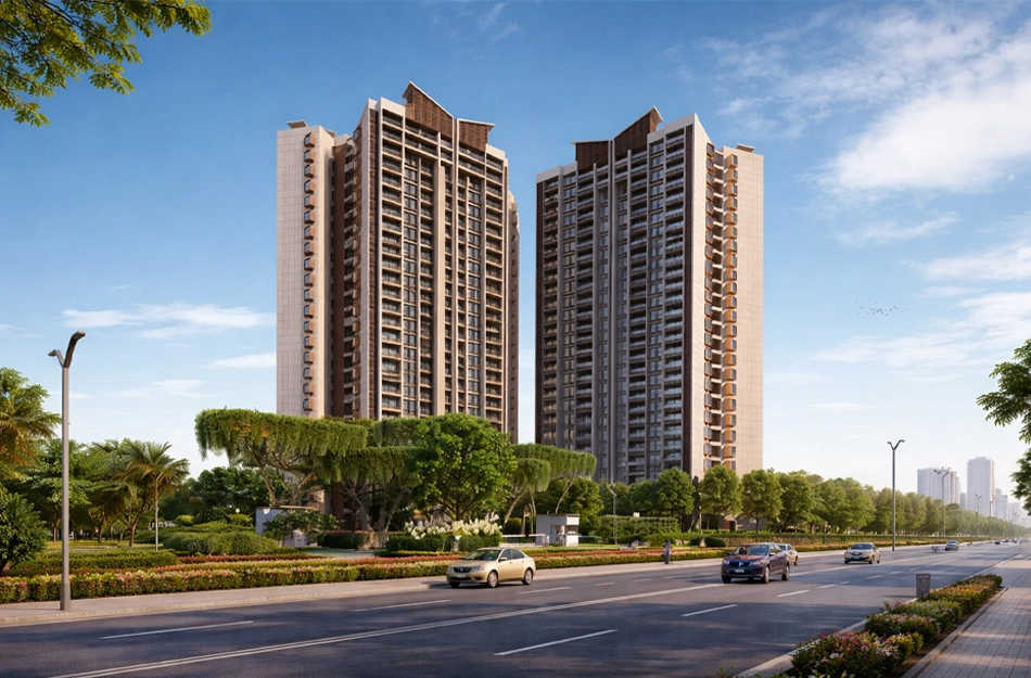 Shapoorji Pallonji Tree Clouds Hadapsar - Elevation