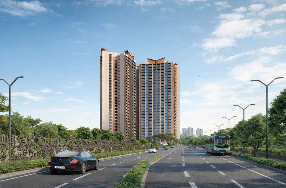 Shapoorji Pallonji Tree Clouds Hadapsar - Elevation 2