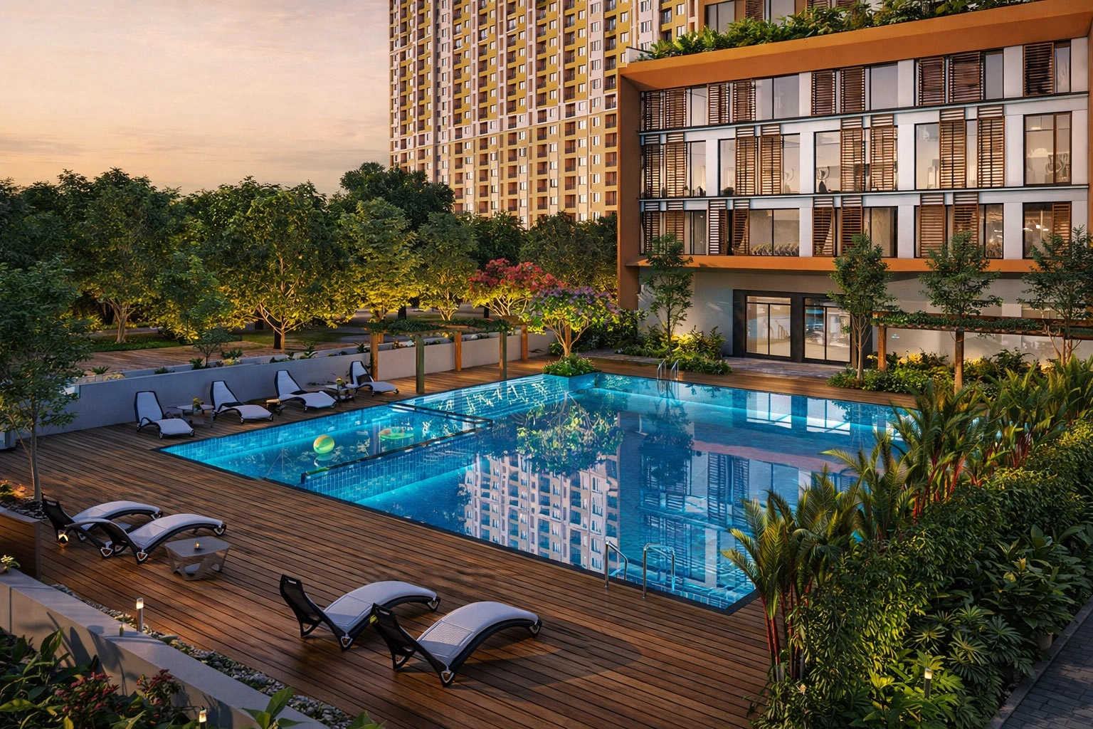 Urbanrise Revolution One Padur - Swimming Pool