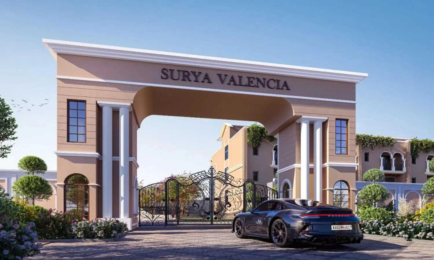 Surya Valencia Yelahanka - Project Entrance View