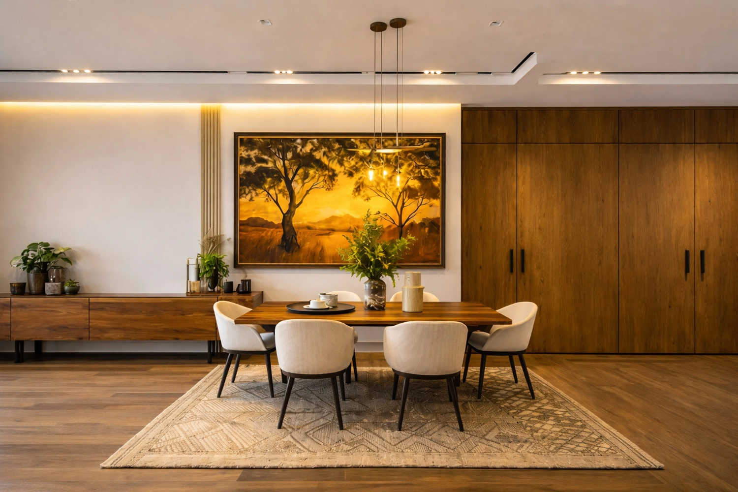 Tricity Aura Kalamboli - Dining Area