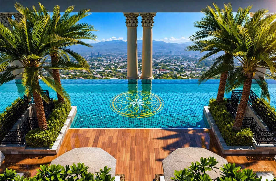 Tharwani Vedant Empire Kalyan - Swimming Pool