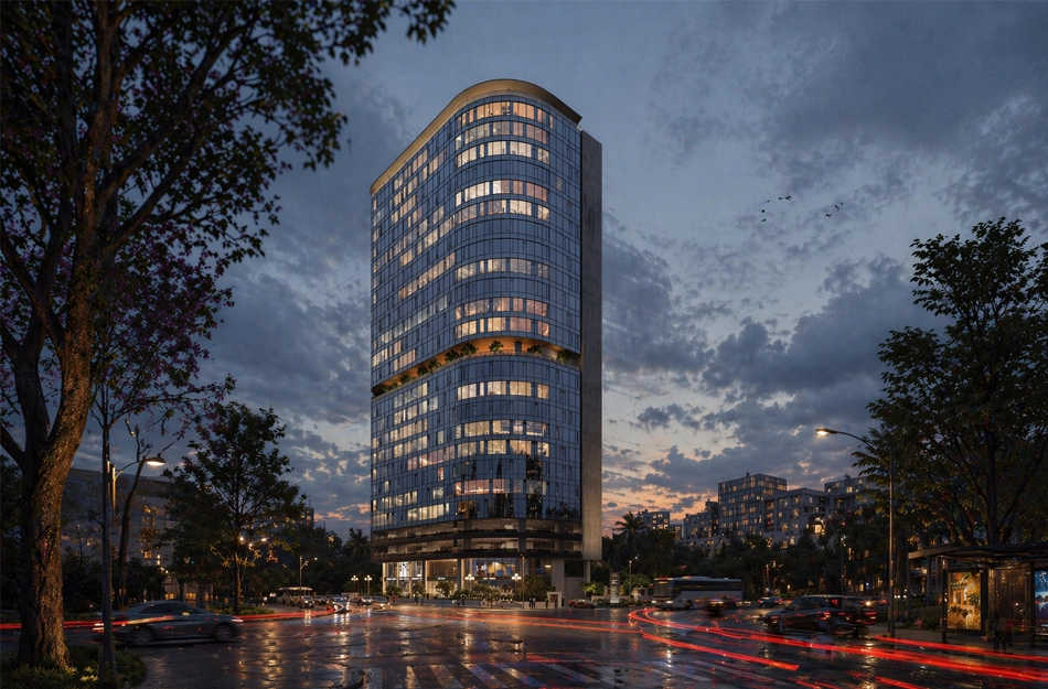 Achalare Business Capital Baner - Elevation 2