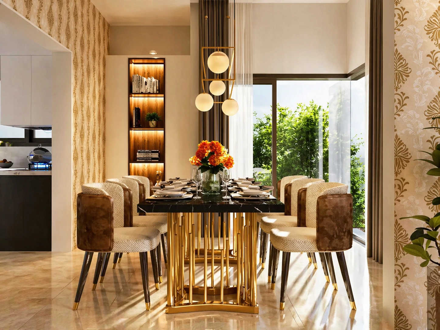 MJR Divine Meadows Chikka Tirupathi - Living Room