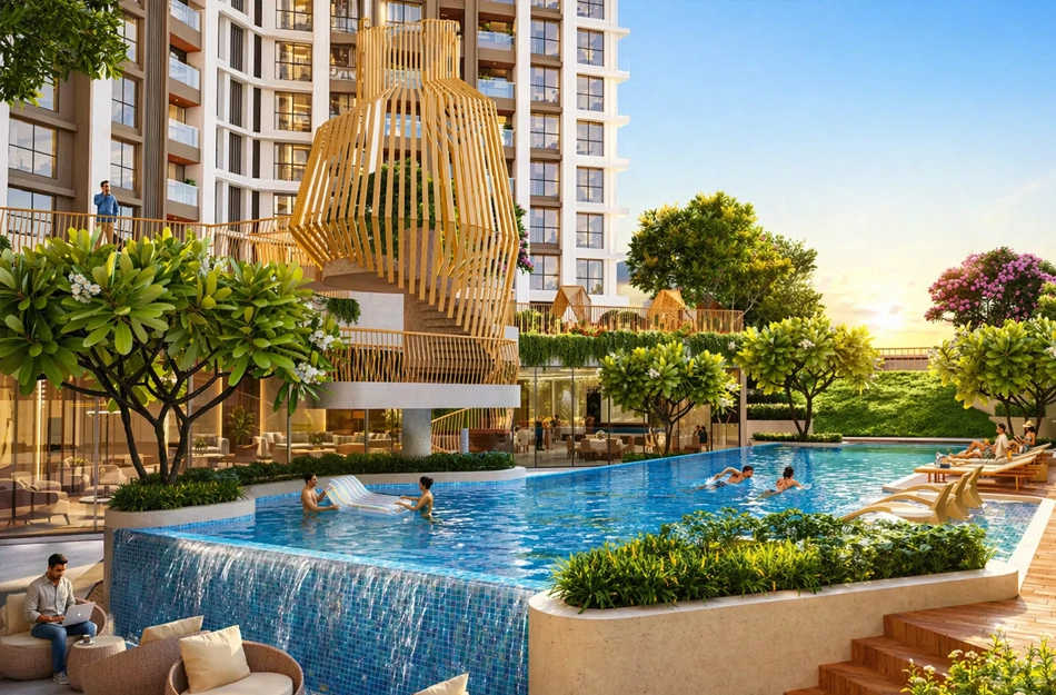 Raymond Tenx District 9 Pokhran Road 1 - Swimming Pool