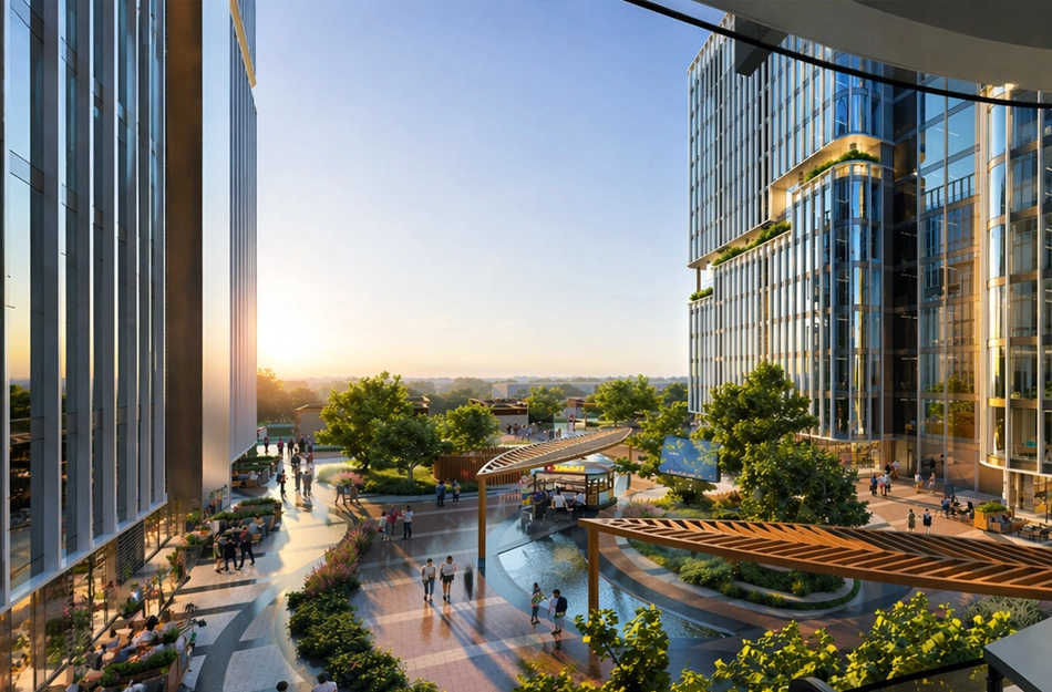 Sunrise Corporate Park Wagle Estate - Outdoor Space 4