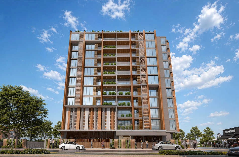 Rustomjee Ashiana Juhu - Elevation
