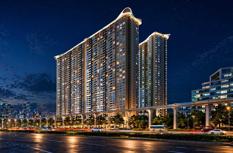 Siddha Sky Wadala - Elevation