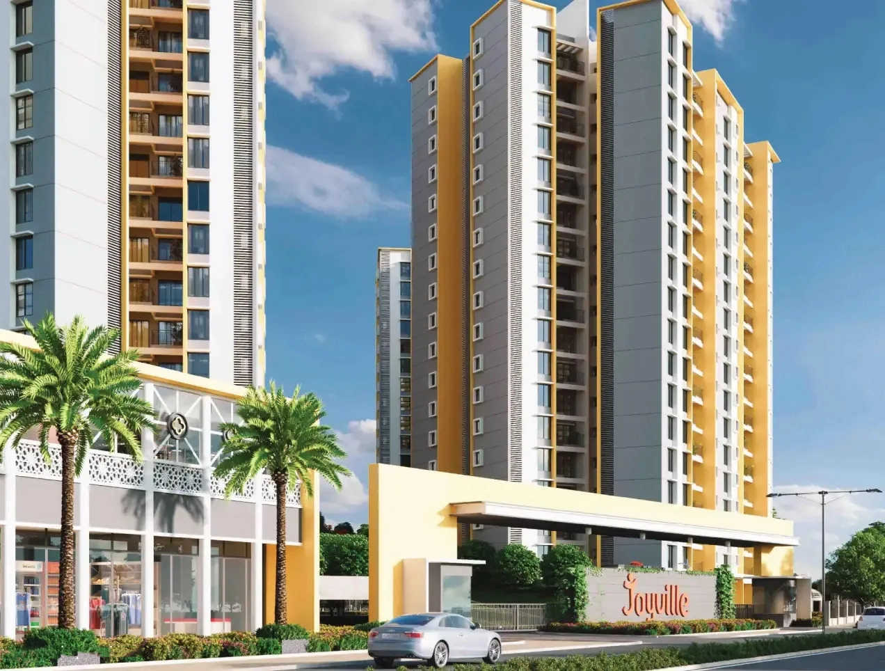 Shapoorji Joyville Hinjawadi Hinjewadi - Project Entrance View