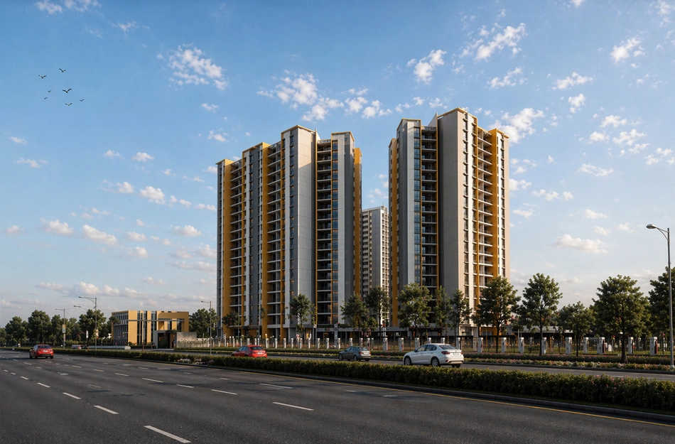 Shapoorji Joyville Hinjawadi Hinjewadi - Elevation 2