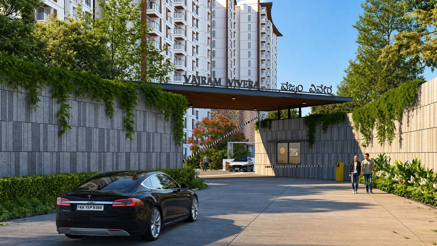 Vajram Vivera Kogilu - Project Entrance View