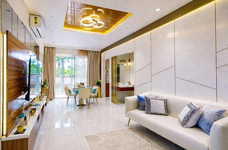 Urbanrise The World Of Joy Siruseri - Living Room
