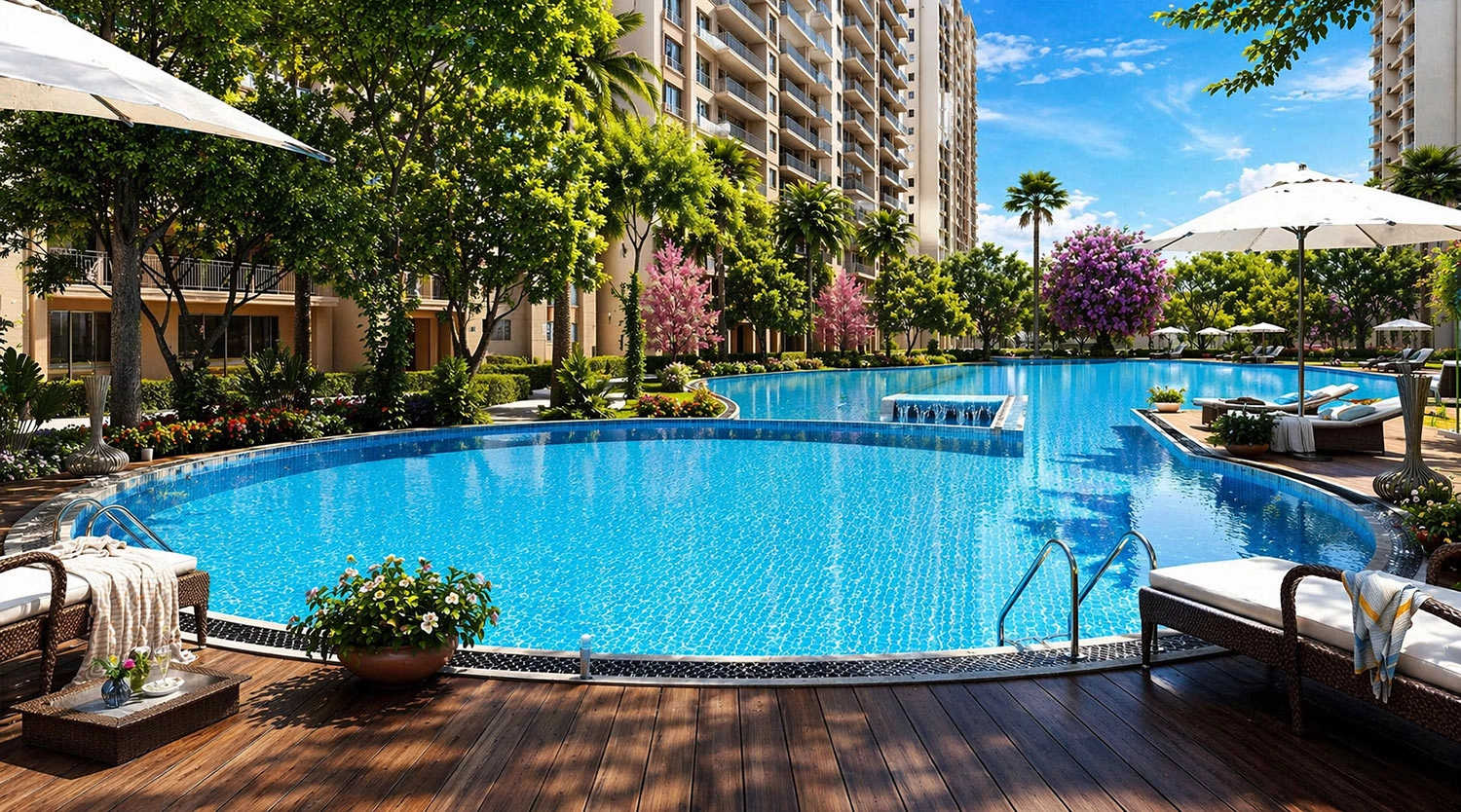 Ats Le Grandiose Sector 150 - Swimming Pool