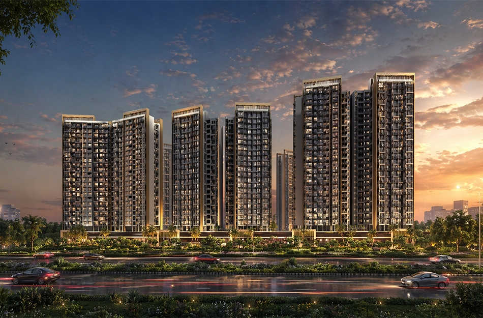Purva Silversands Mundhwa - Elevation