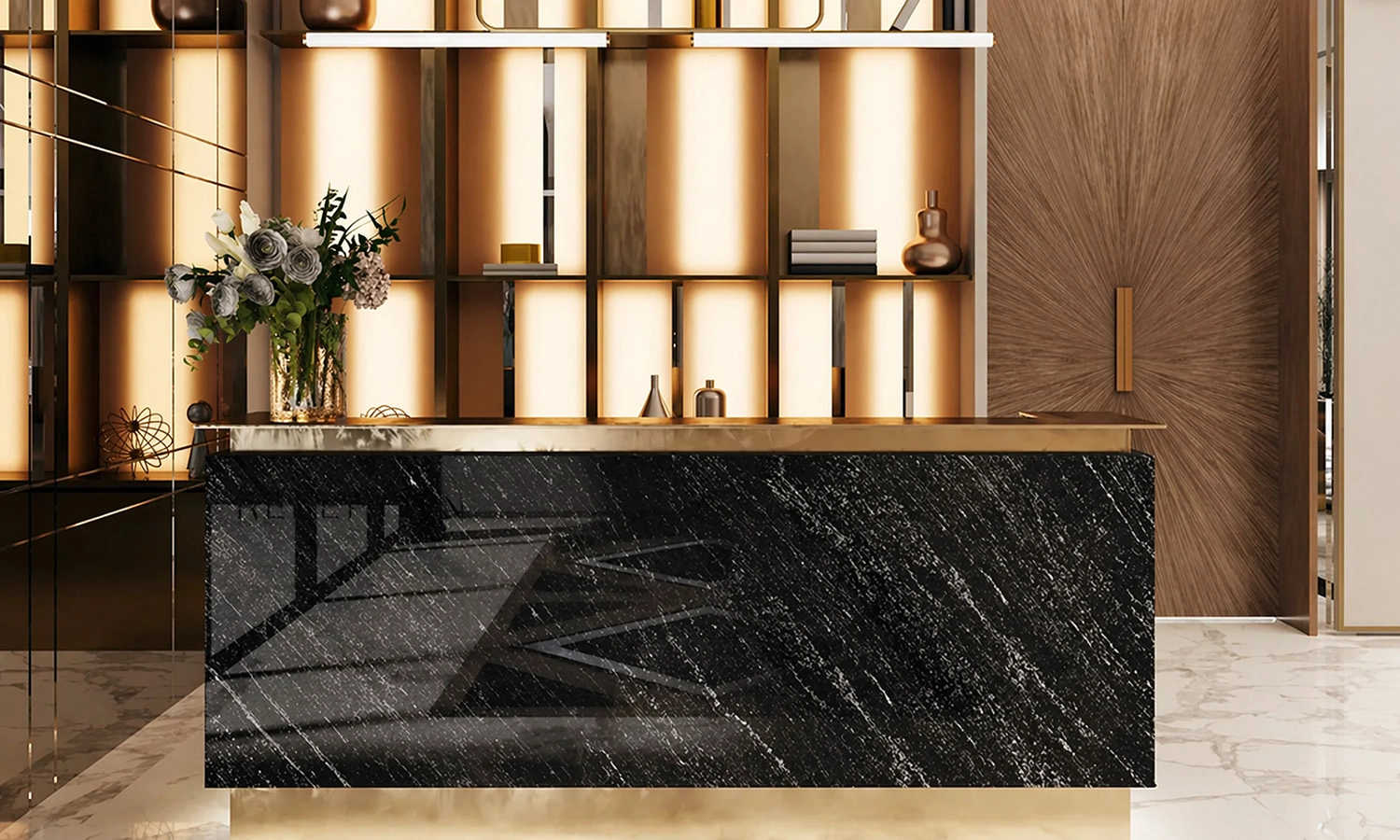 Ramky Fortuna Whitefield - Tower Entrance Lobby