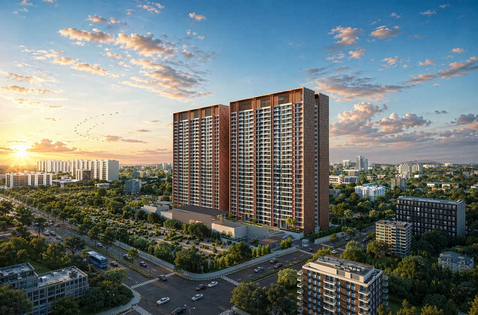 Panchshil 57 Avenue Mundhwa - Elevation