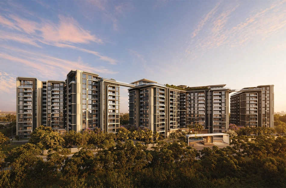 L & T Elara Celestia Hebbal - Elevation