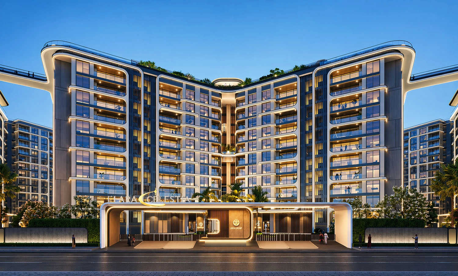 L & T Elara Celestia Hebbal - Outdoor Space 3