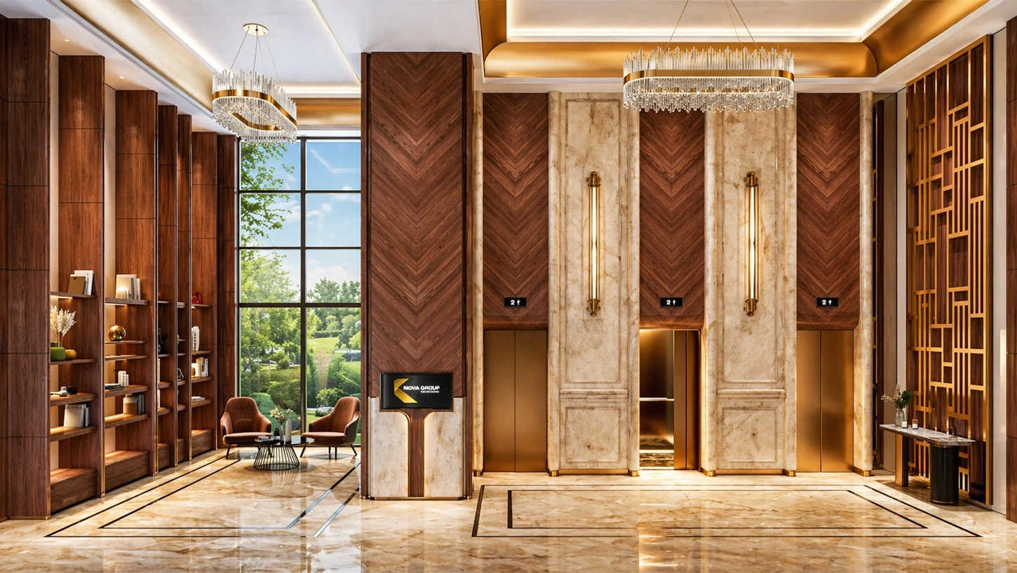 Kunal The Canary Sky Oasis Balewadi - Tower Entrance Lobby
