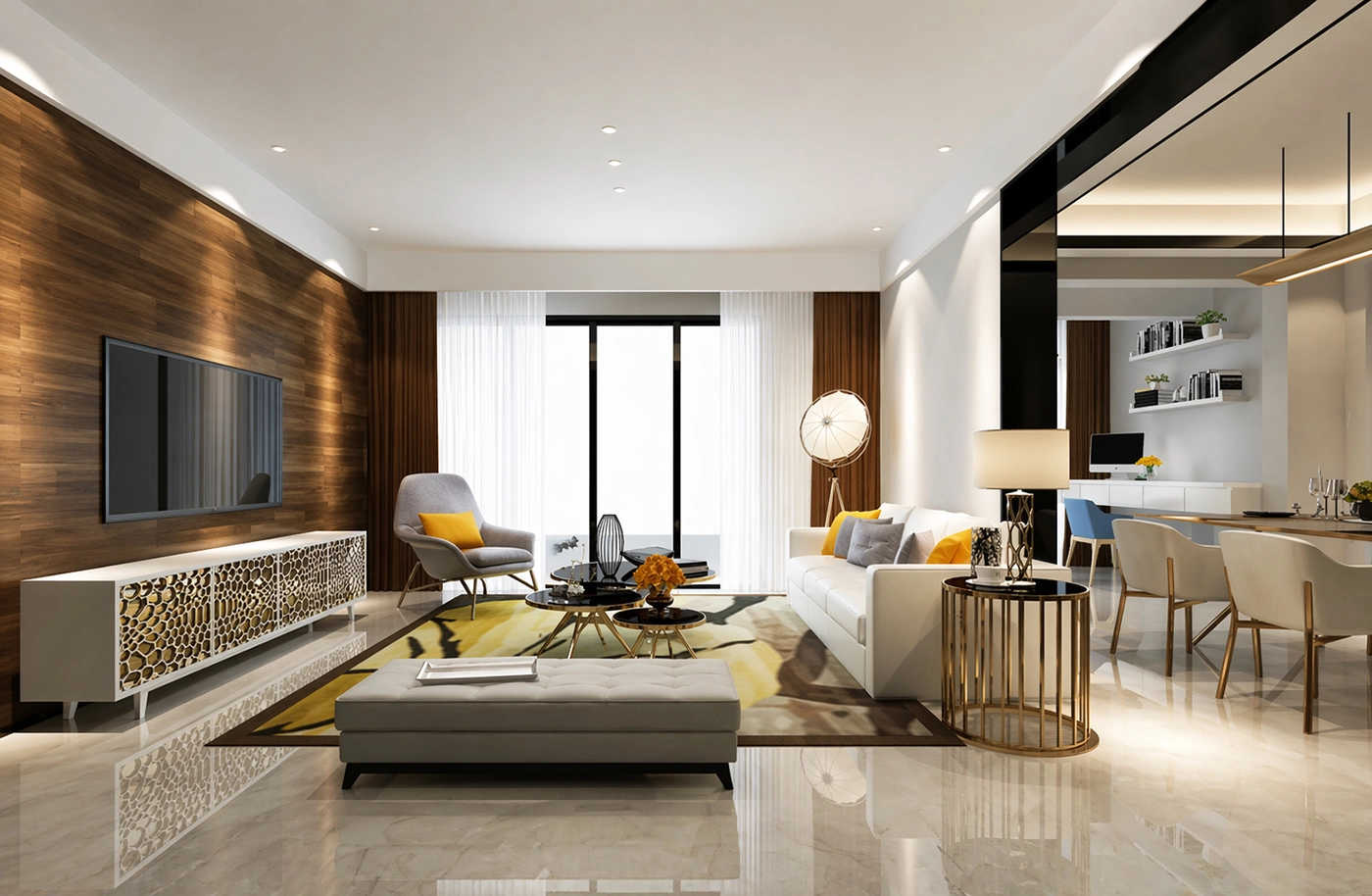 Century Kindle Yelahanka - Living Room