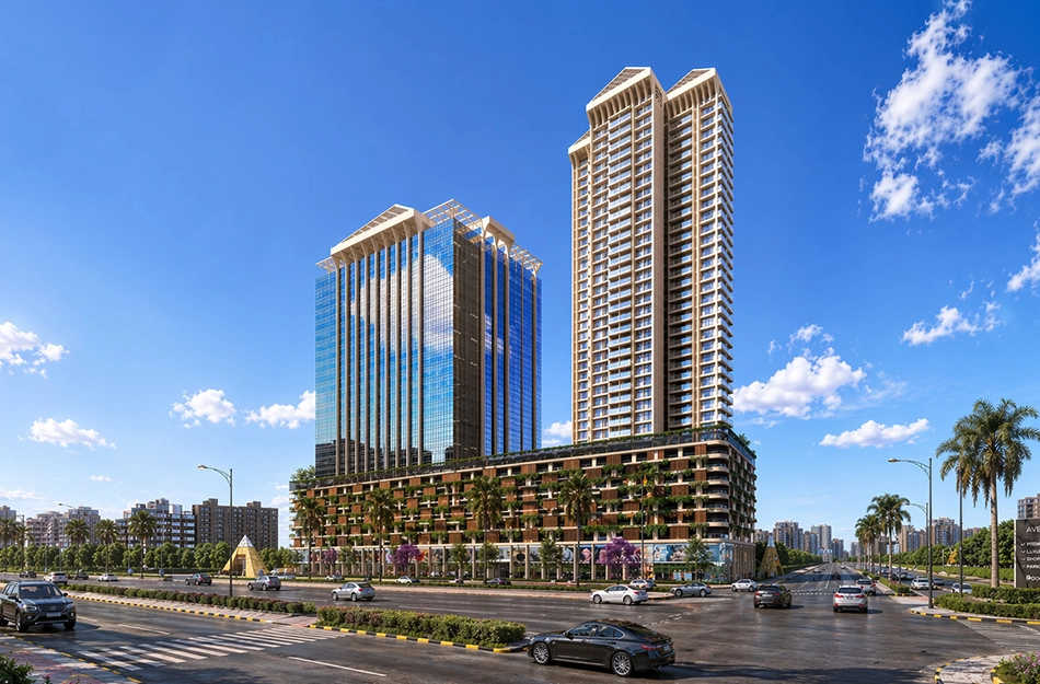 Sai World Pyramid Nerul - Elevation