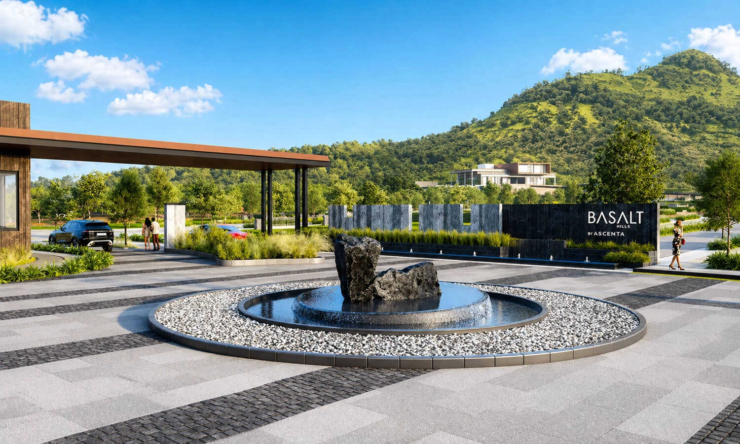 Ascenta Basalt Hills Khalapur - Project Entrance View