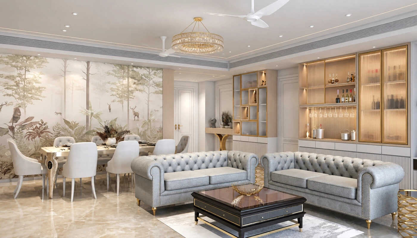 Signature Tonino Lamborghini Residences Sector 71 - Living Room