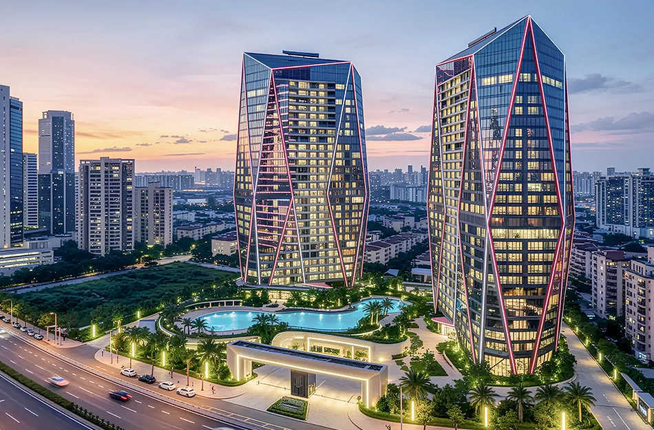 Signature Tonino Lamborghini Residences Sector 71 - Elevation