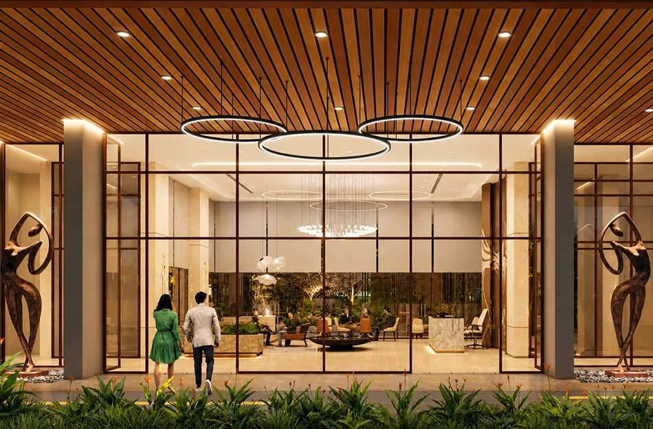 Shapoorji Pallonji The Dualis Sector 46 - Entrance View 1