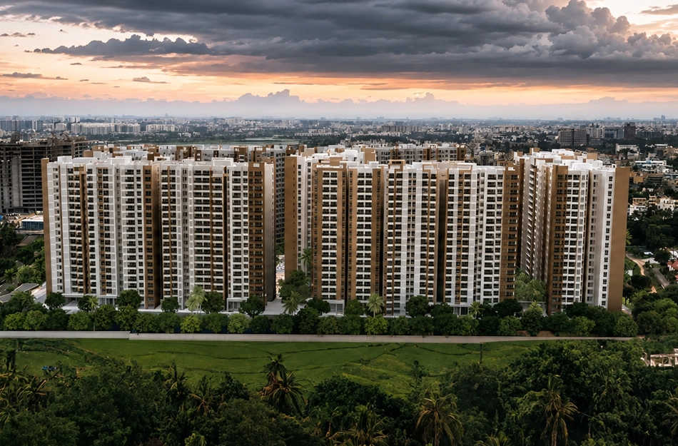 Prestige Evergreen Whitefield - Elevation