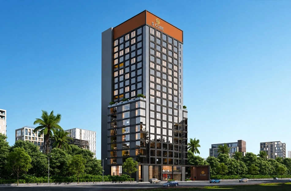 Rio S Cube Wagle Estate - Towerelevation