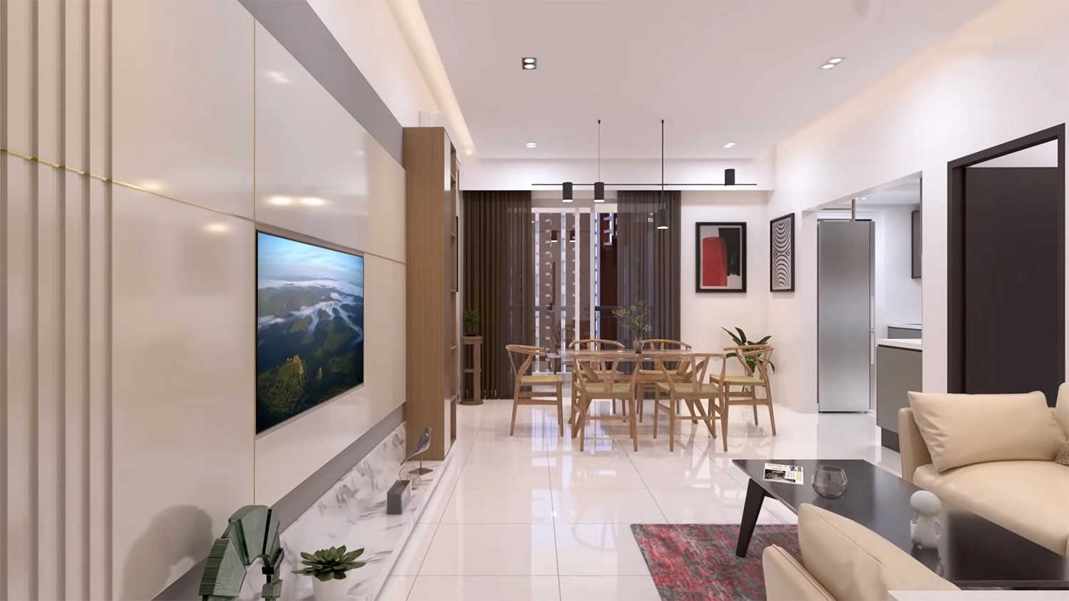 Provident Botanico Whitefield - Living Room