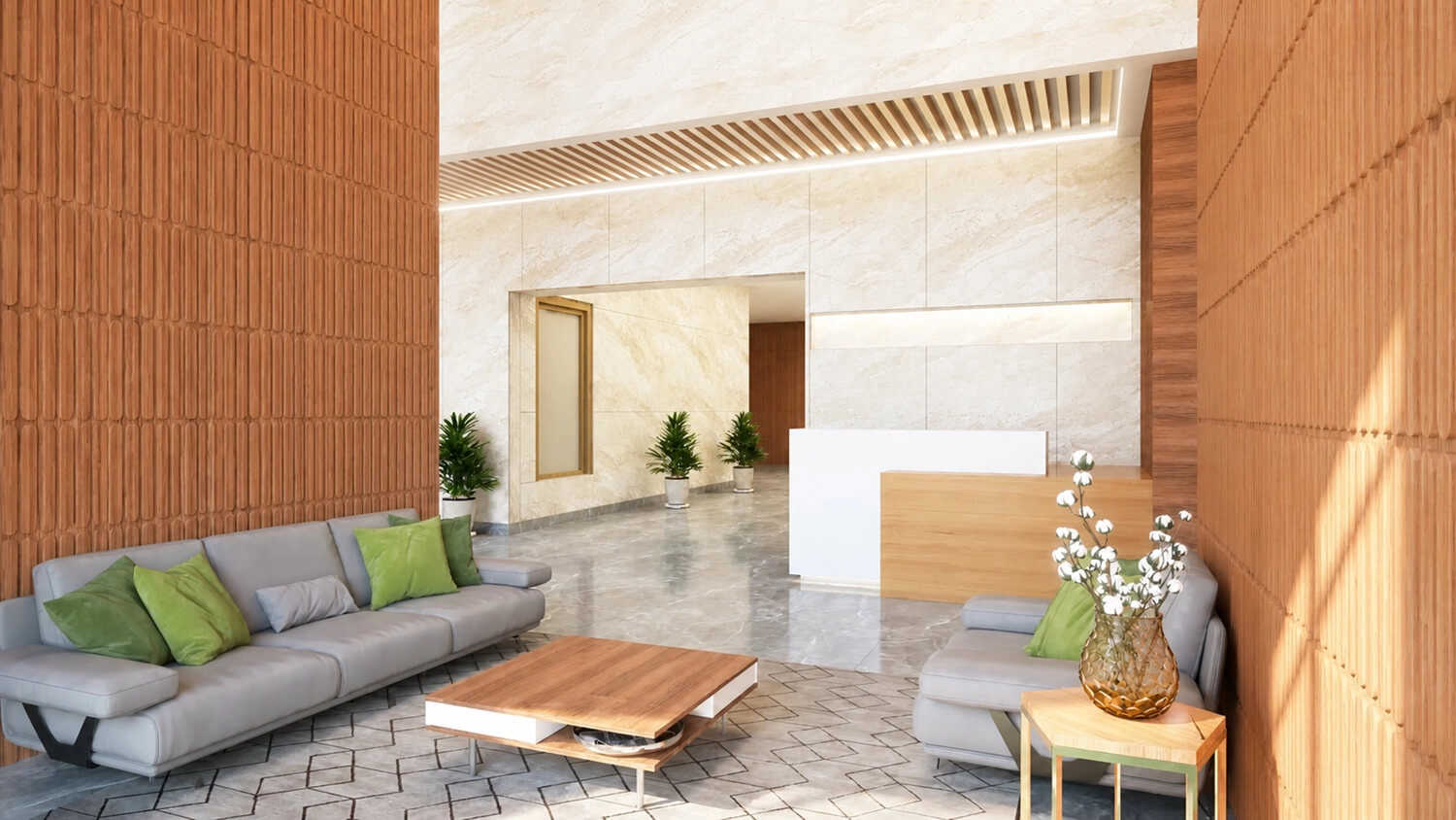 Godrej The Highlands Panvel - Tower Entrance Lobby