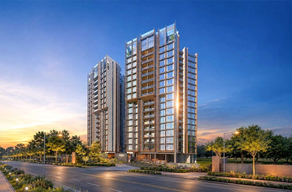 Rustomjee Crescent Bandra - Elevation