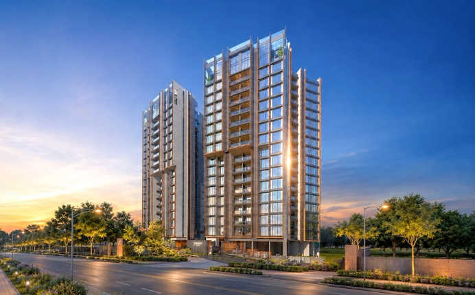 Rustomjee Crescent Bandra - Elevation