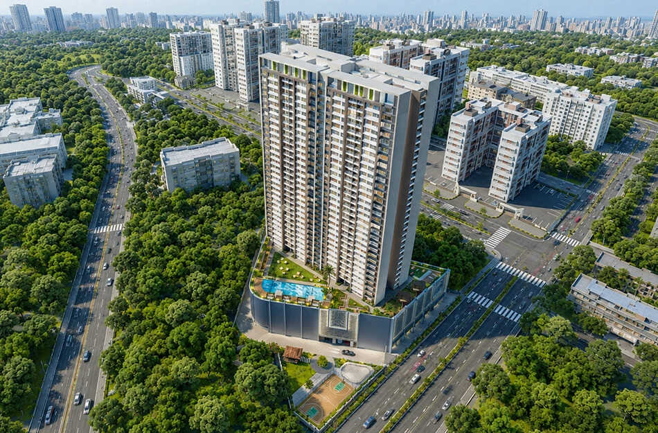 Satyam Waterfalls Kharghar - Elevation 2