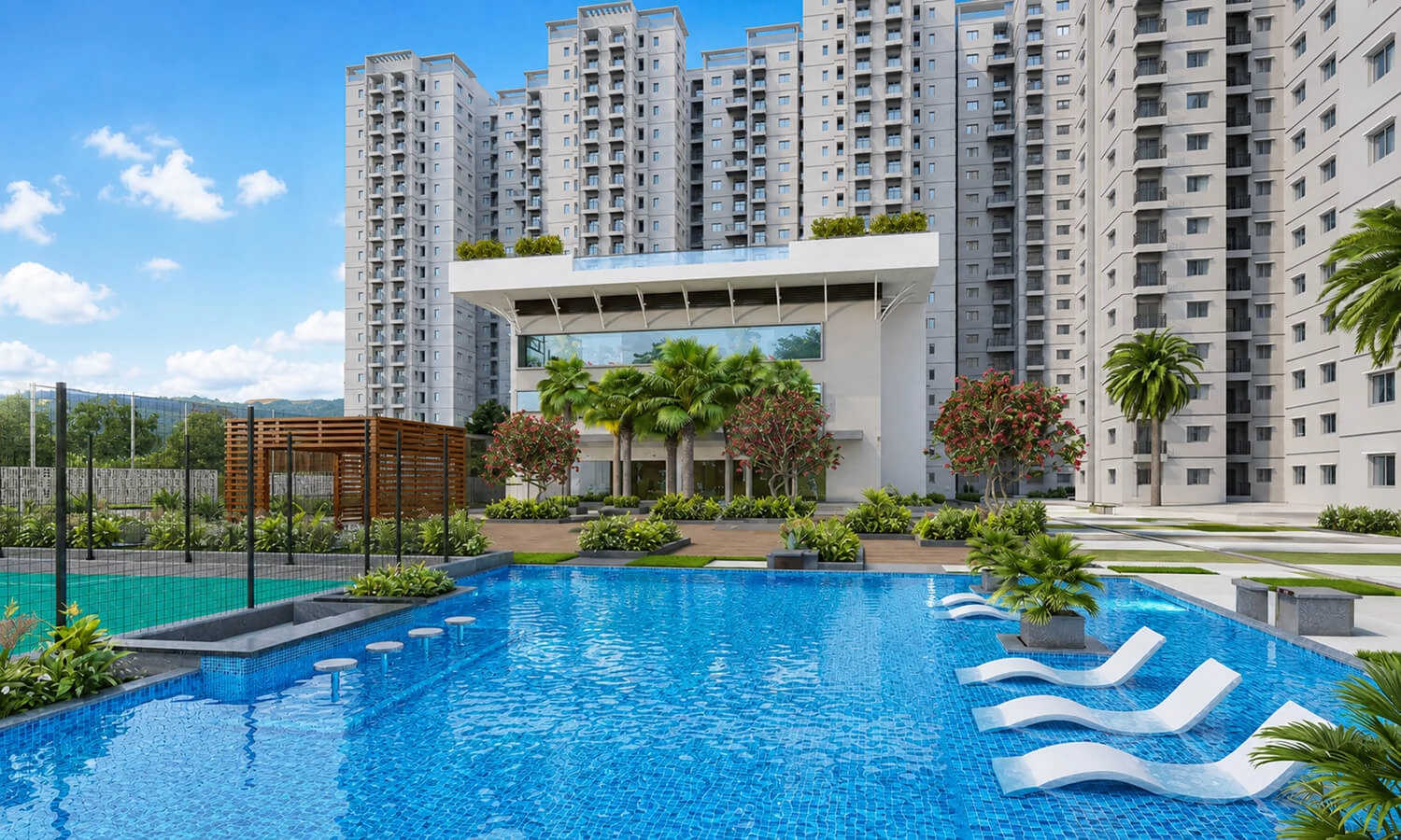 Shriram King Life Koyambedu - Swimming Pool