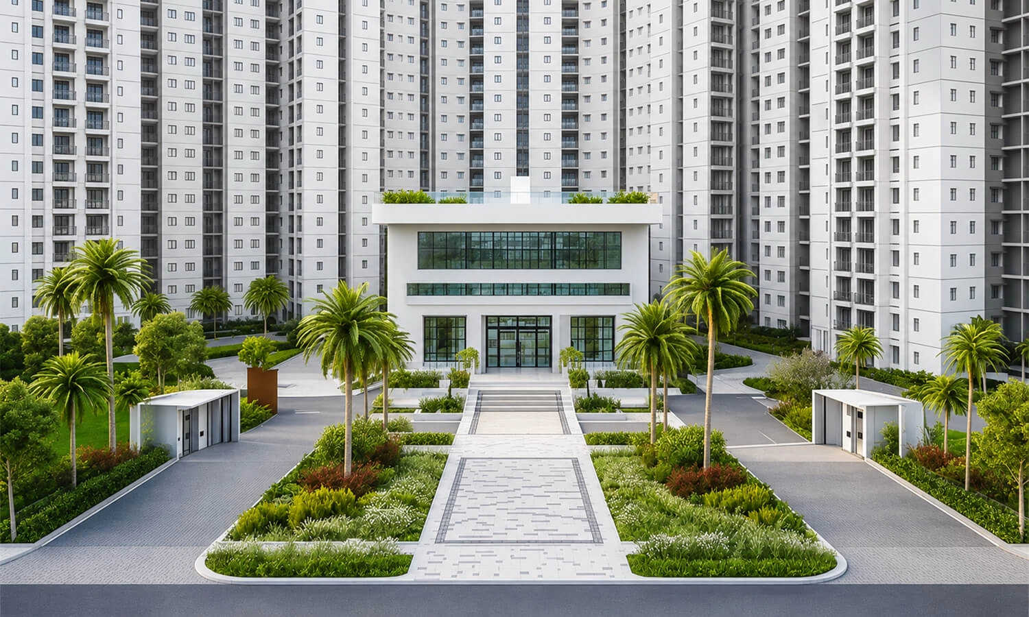 Shriram King Life Koyambedu - Project Entrance View
