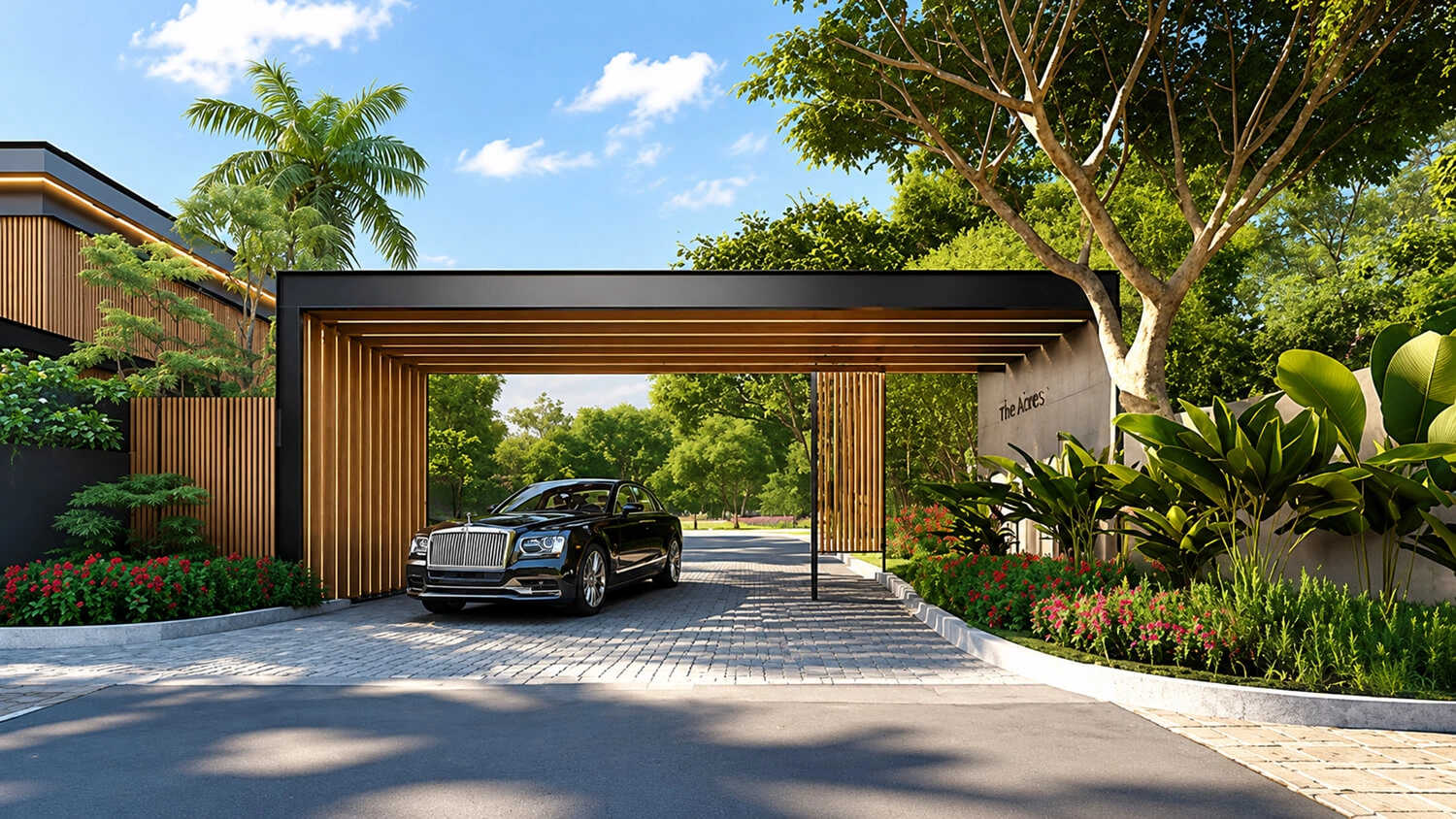 HOABL Sol de Alibaug - Project Entrance View