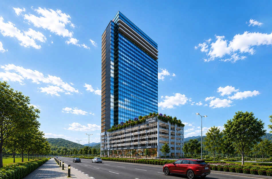 Raheja Prime One Juinagar - Elevation 2
