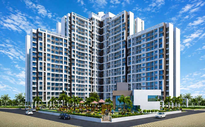Grace Square Mumbra - Elevation