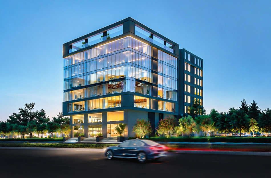 Pristine Allure Business Hub Kharadi - Elevation