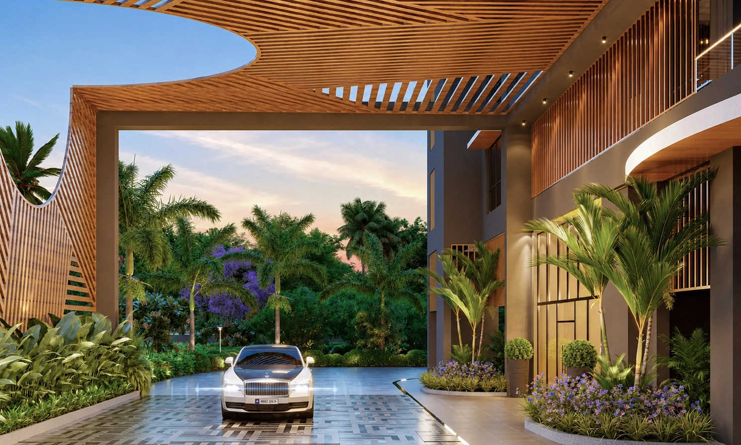 VTP Never Before Mahalunge - Project Entrance View