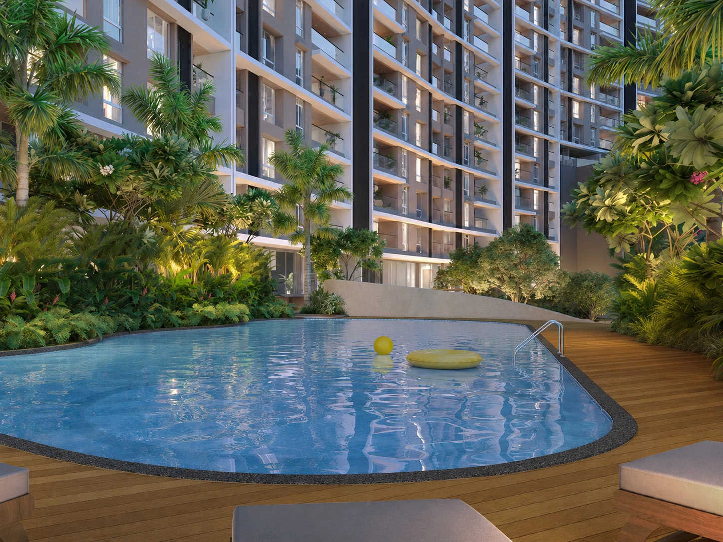 VJ Palladio Kothrud Central Kothrud - Swimming Pool