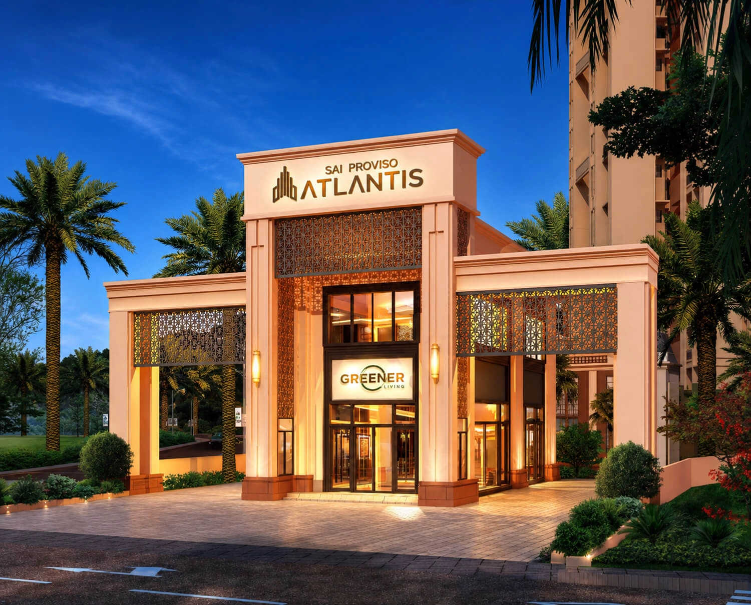 Sai Proviso Atlantis Kharghar - Project Entrance View