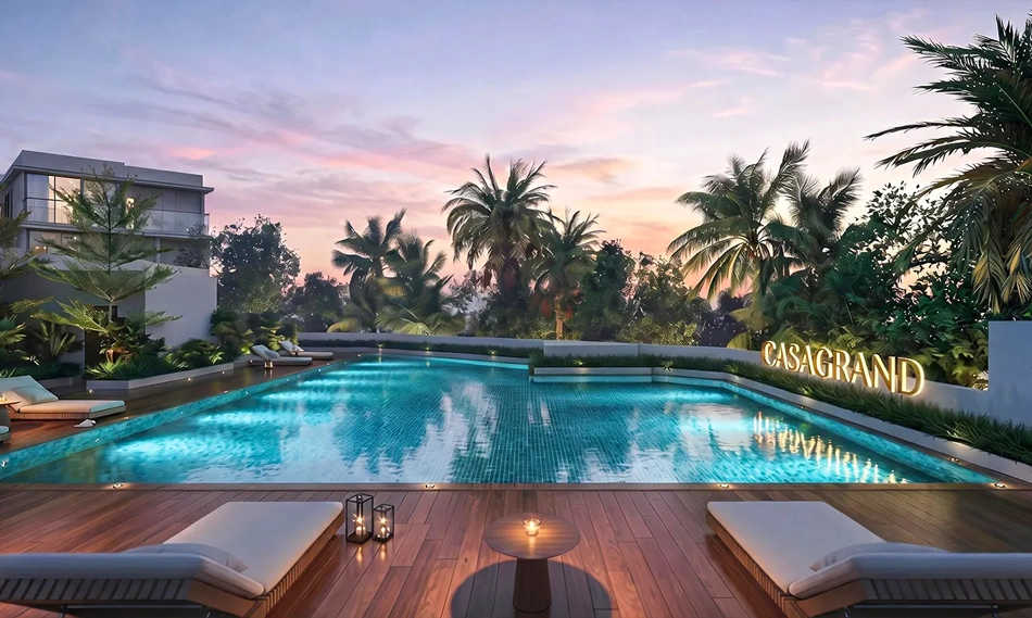 Casagrand Vybe Rajendra Nagar - Swimming Pool