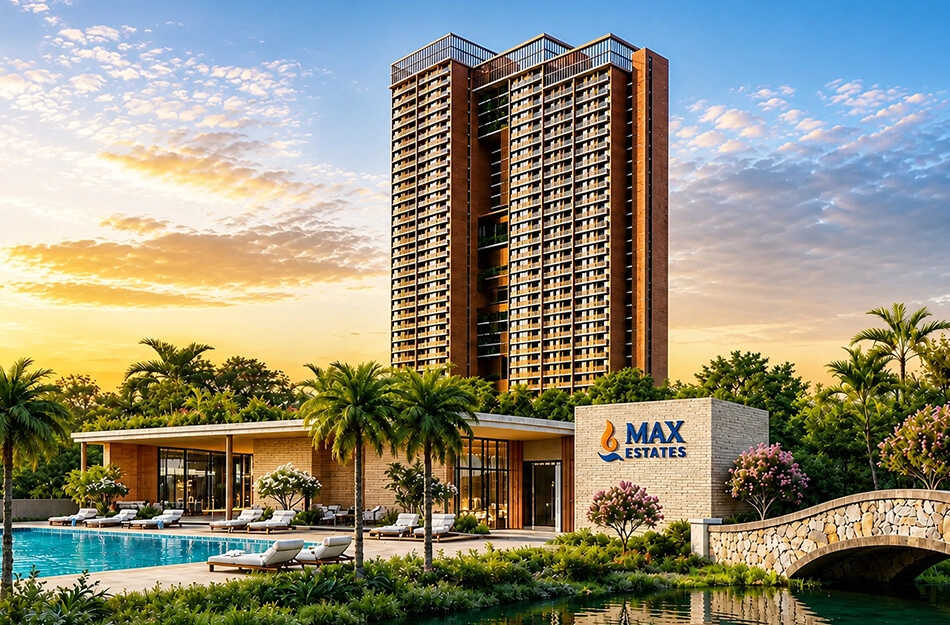 Max The Terraces Sector 36A - Elevation