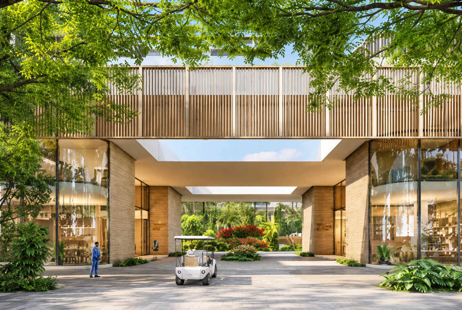 Max The Terraces Sector 36A - Project Entrance View