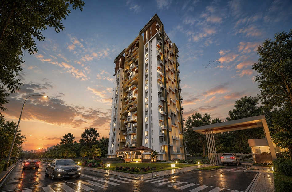 Jhamtani Ace Augusta Hinjewadi - Elevation 2